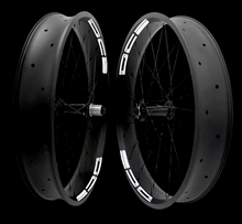 Load image into Gallery viewer, DCB 26er or 27.5 Carbon Fat Bike Wheels with Novatec Hubs